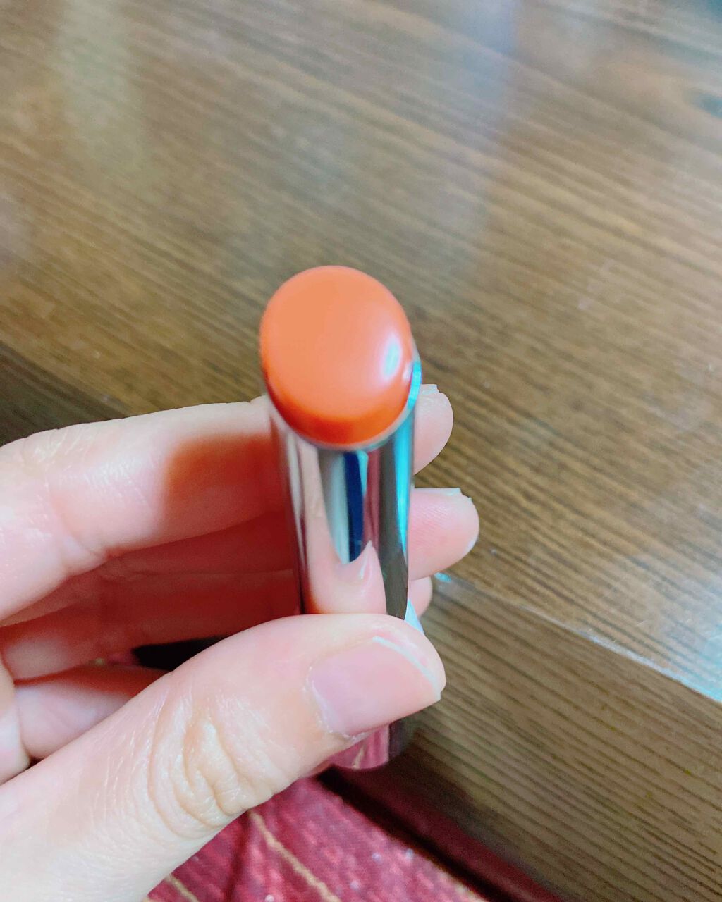 レブロン キス グロウ バーム N 002	ピオニー グロウ/REVLON/口紅を使ったクチコミ（2枚目）