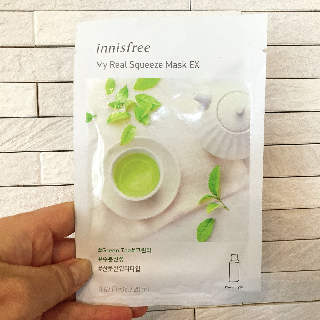 マイリアル スクイーズ マスクシート GS/innisfree/シートマスク・パックを使ったクチコミ（1枚目）