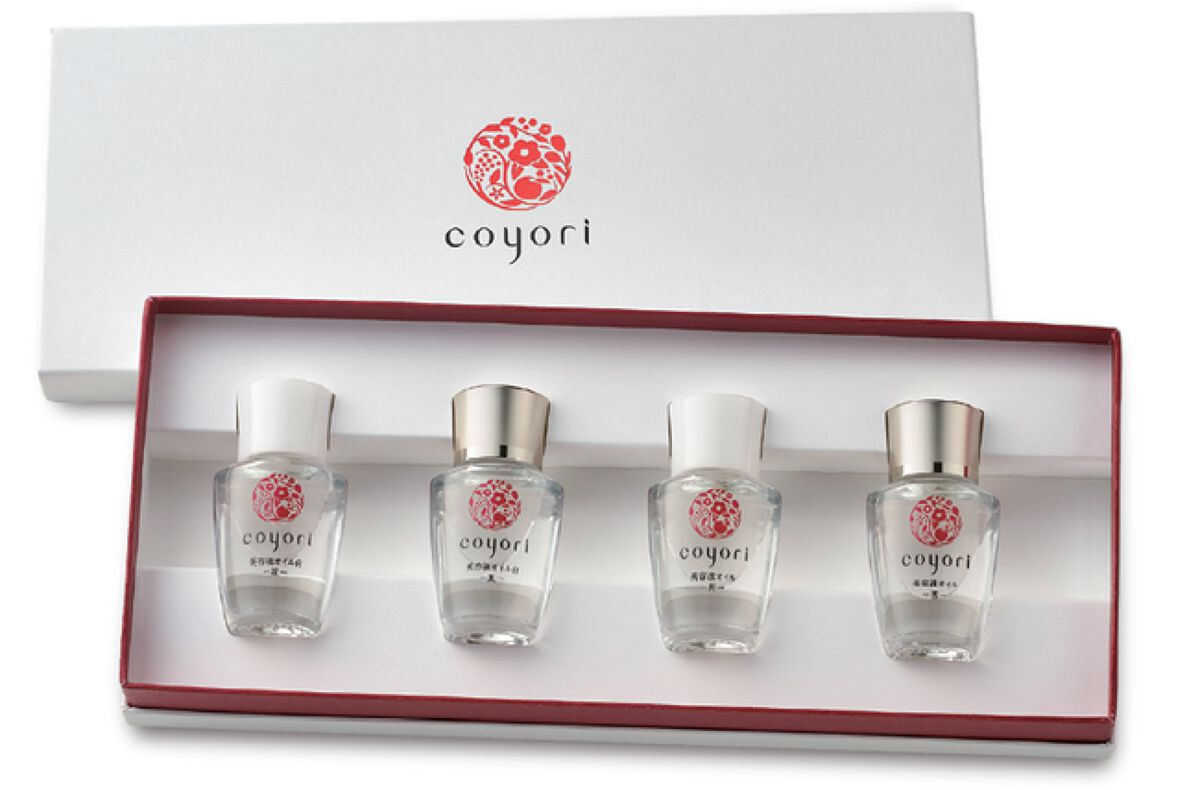 四季の美容液オイル－雪月風花－4種セット / Coyori