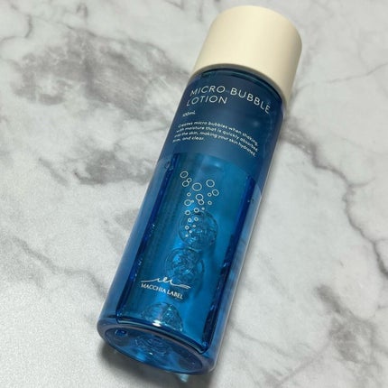 薬用マイクロバブルローション/Macchia Label/化粧水を使ったクチコミ(4枚目)