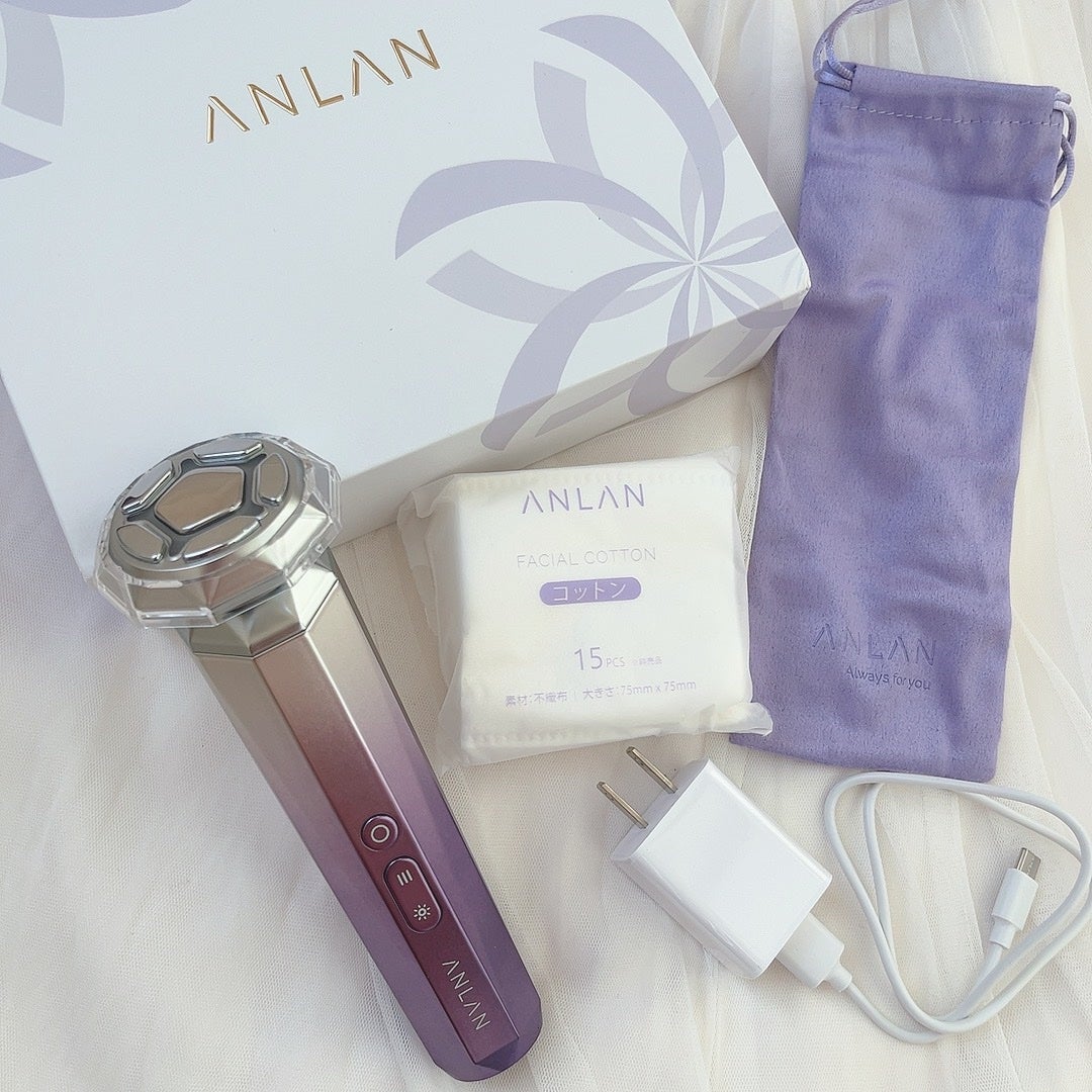 RF温冷美顔器/ANLAN/美顔器・マッサージを使ったクチコミ(2枚目)