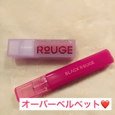 ダブルレイヤー オーバーベルベット DL12/BLACK ROUGE/口紅を使ったクチコミ（1枚目）