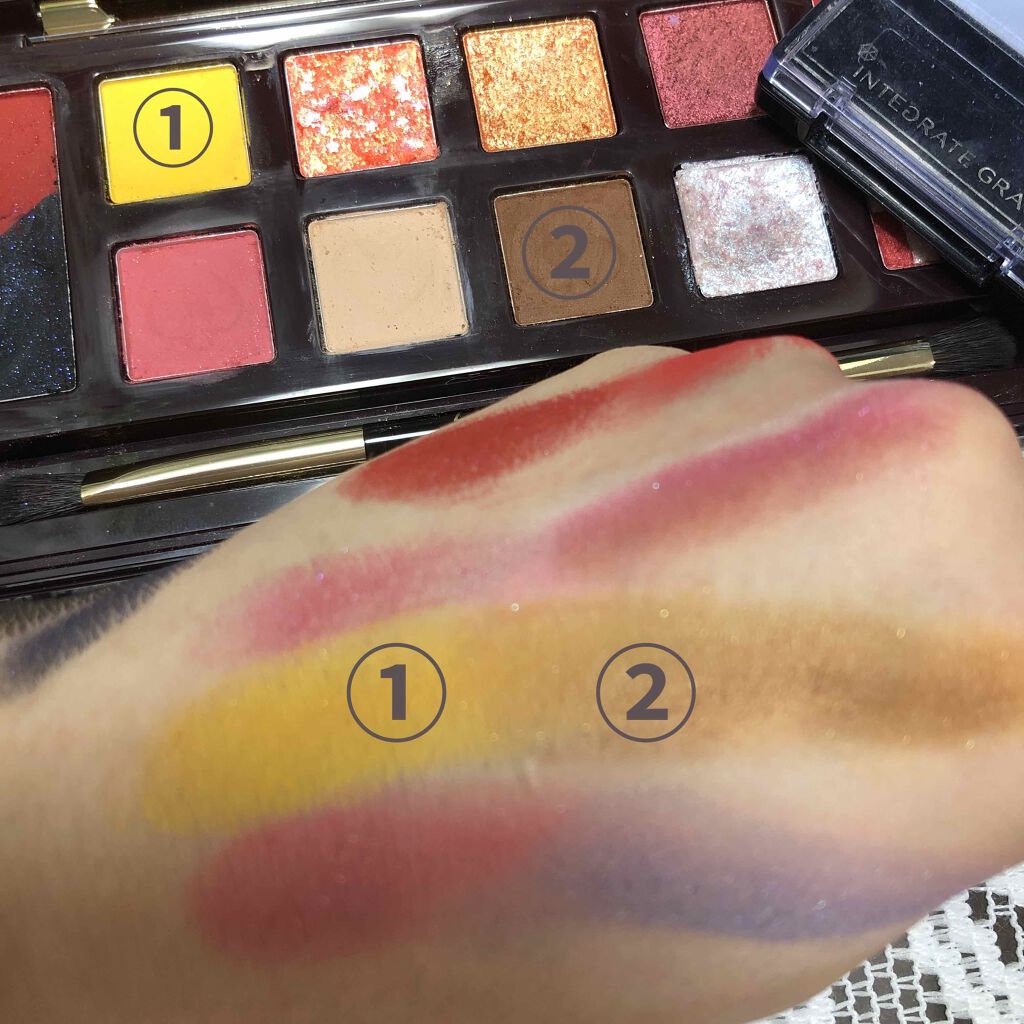 アーティクリエーター アイ＆フェイス 01 フューチャリスティック/コフレドール/メイクアップキットを使ったクチコミ（3枚目）