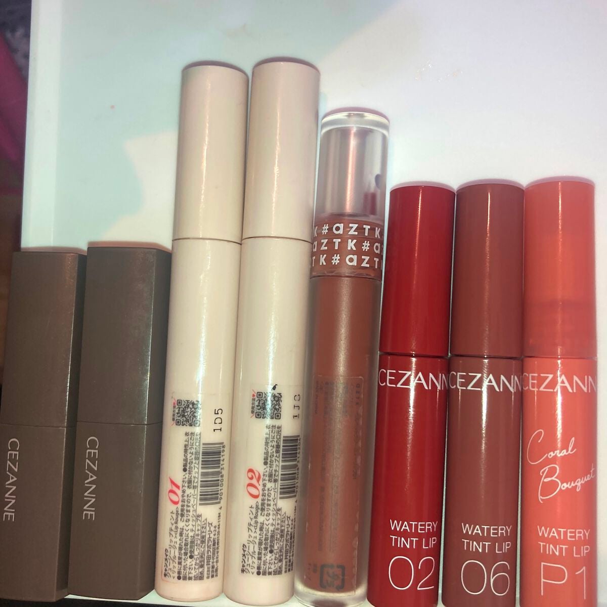 ウォータリーティントリップ/CEZANNE/リップティントを使ったクチコミ(1枚目)