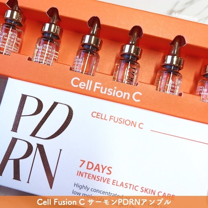 サーモンPDRNアンプル/Cell Fusion C(セルフュージョンシー)/美容液を使ったクチコミ(1枚目)