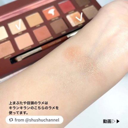 エクスプローラ12色 動物アイシャドウパレット/PERFECT DIARY/アイシャドウパレットを使ったクチコミ(4枚目)