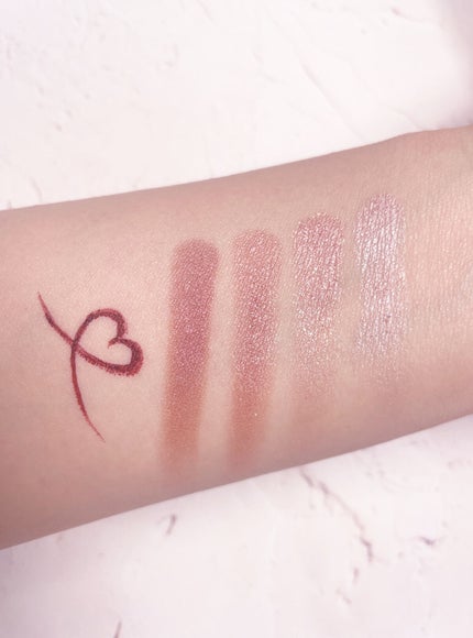 シルキースフレアイズ/キャンメイク/アイシャドウパレットを使ったクチコミ(3枚目)