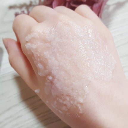 MY GEL 岩塩スクラブ/COSME RECIPE/ボディスクラブを使ったクチコミ(4枚目)