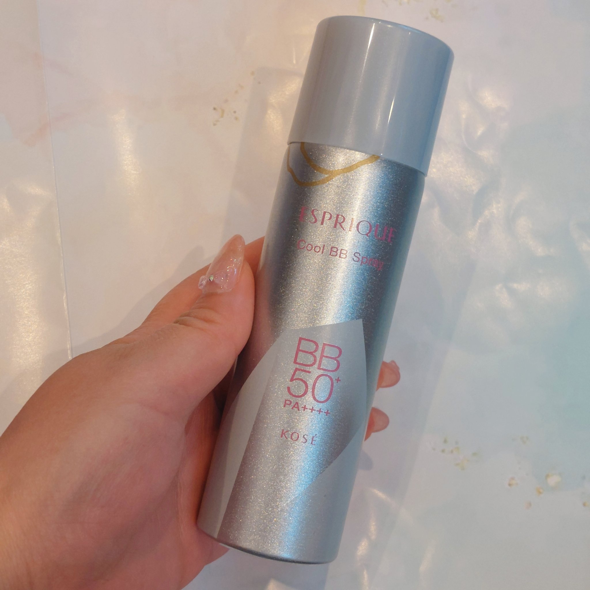 冷感タッチ BBスプレー UV 50 W/ESPRIQUE/BBクリームを使ったクチコミ（2枚目）