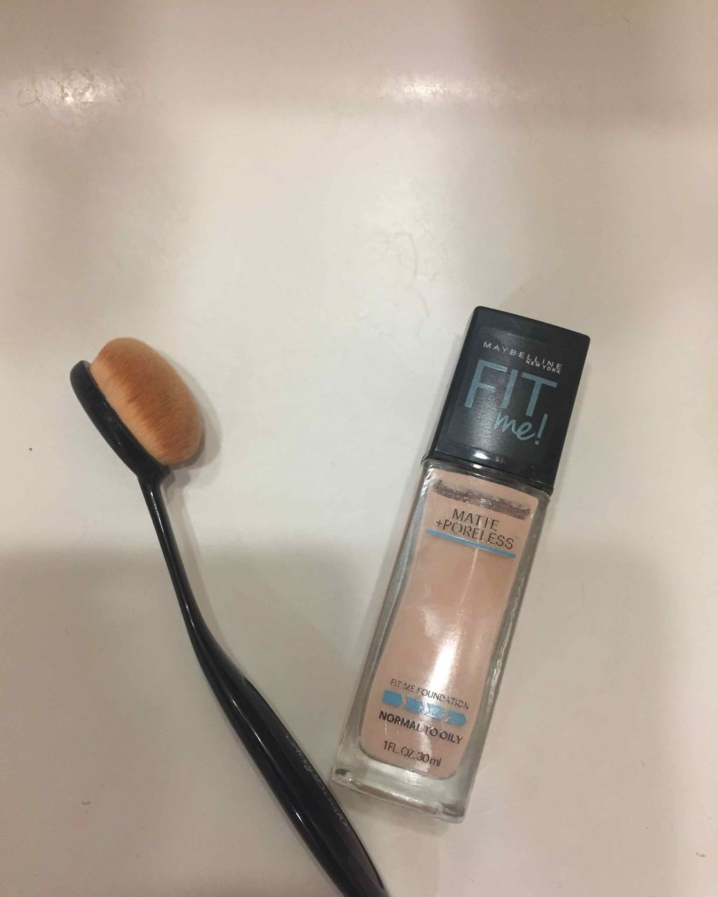 フィットミーリキッドファンデーション/MAYBELLINE NEW YORK/リキッドファンデーションを使ったクチコミ（1枚目）