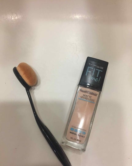 フィットミーリキッドファンデーション/MAYBELLINE NEW YORK/リキッドファンデーションを使ったクチコミ(1枚目)