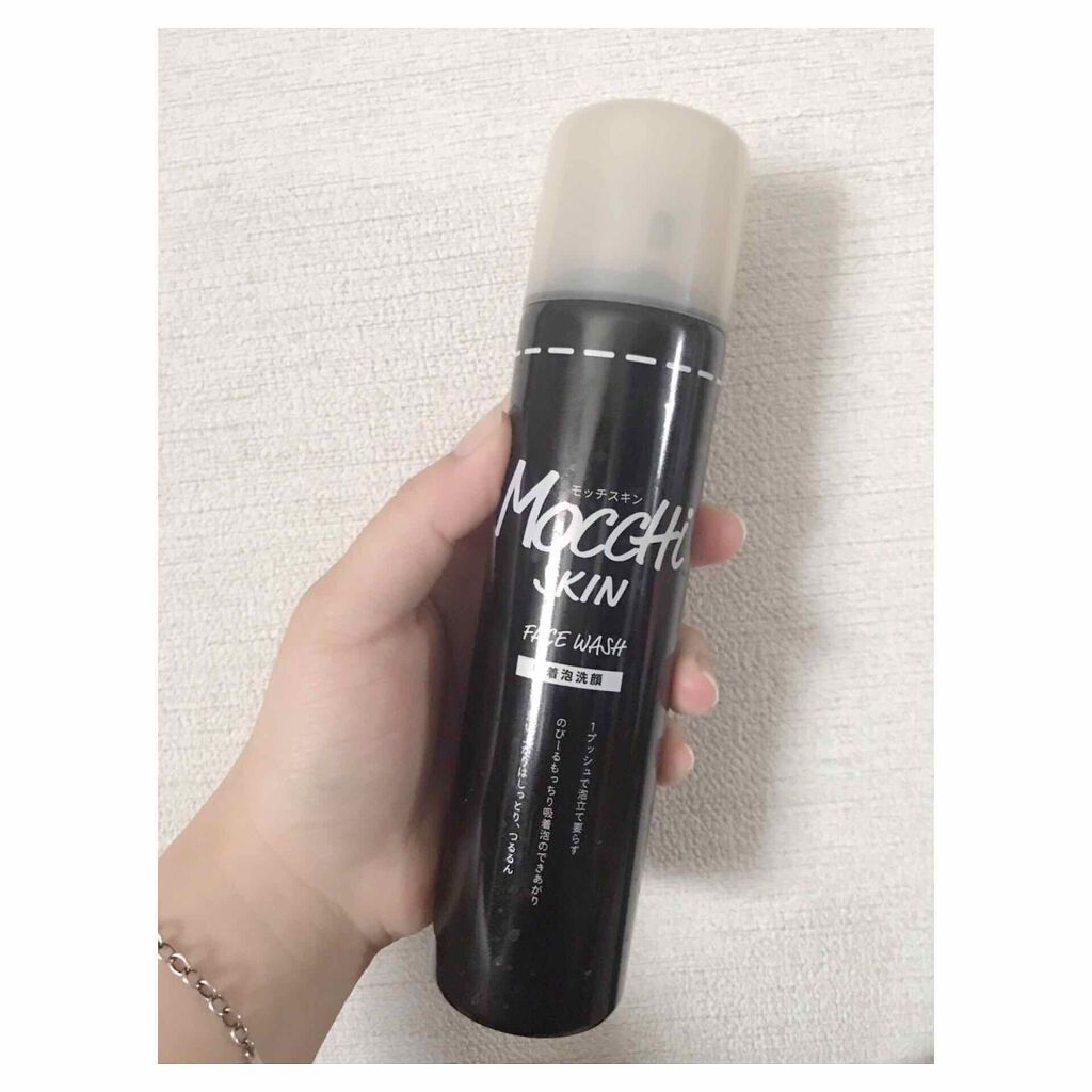 モッチスキン 吸着泡洗顔 BK/MoccHi SKIN/泡洗顔を使ったクチコミ(1枚目)