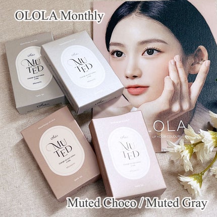 ミューテッド/OLOLA/カラーコンタクトレンズを使ったクチコミ(1枚目)