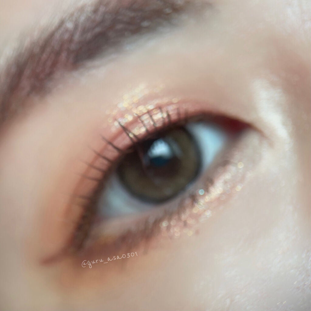 グリッタープリズム シャドウ/MISSHA/グリッターを使ったクチコミ(4枚目)