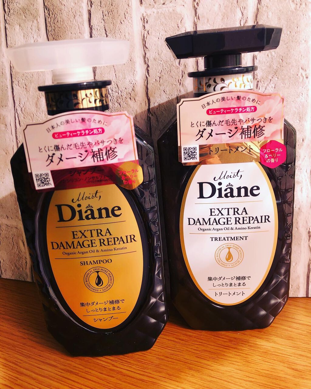 パーフェクトビューティ モイストダイアン エクストラダメージリペア シャンプー/トリートメント/ダイアン/市販シャンプーを使ったクチコミ(5枚目)