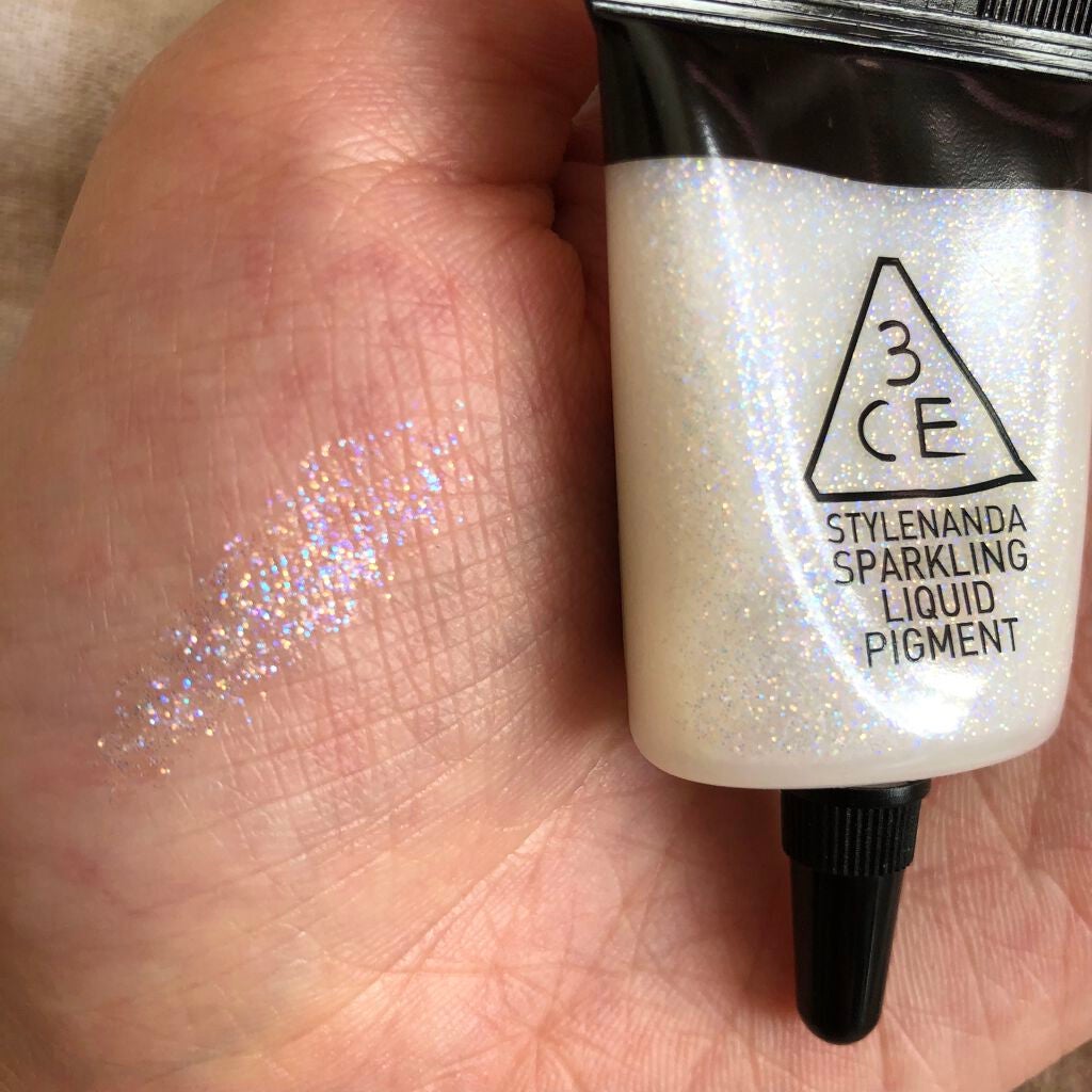 スパークリングリキッドピグメント/3CE/リキッドアイシャドウを使ったクチコミ(1枚目)
