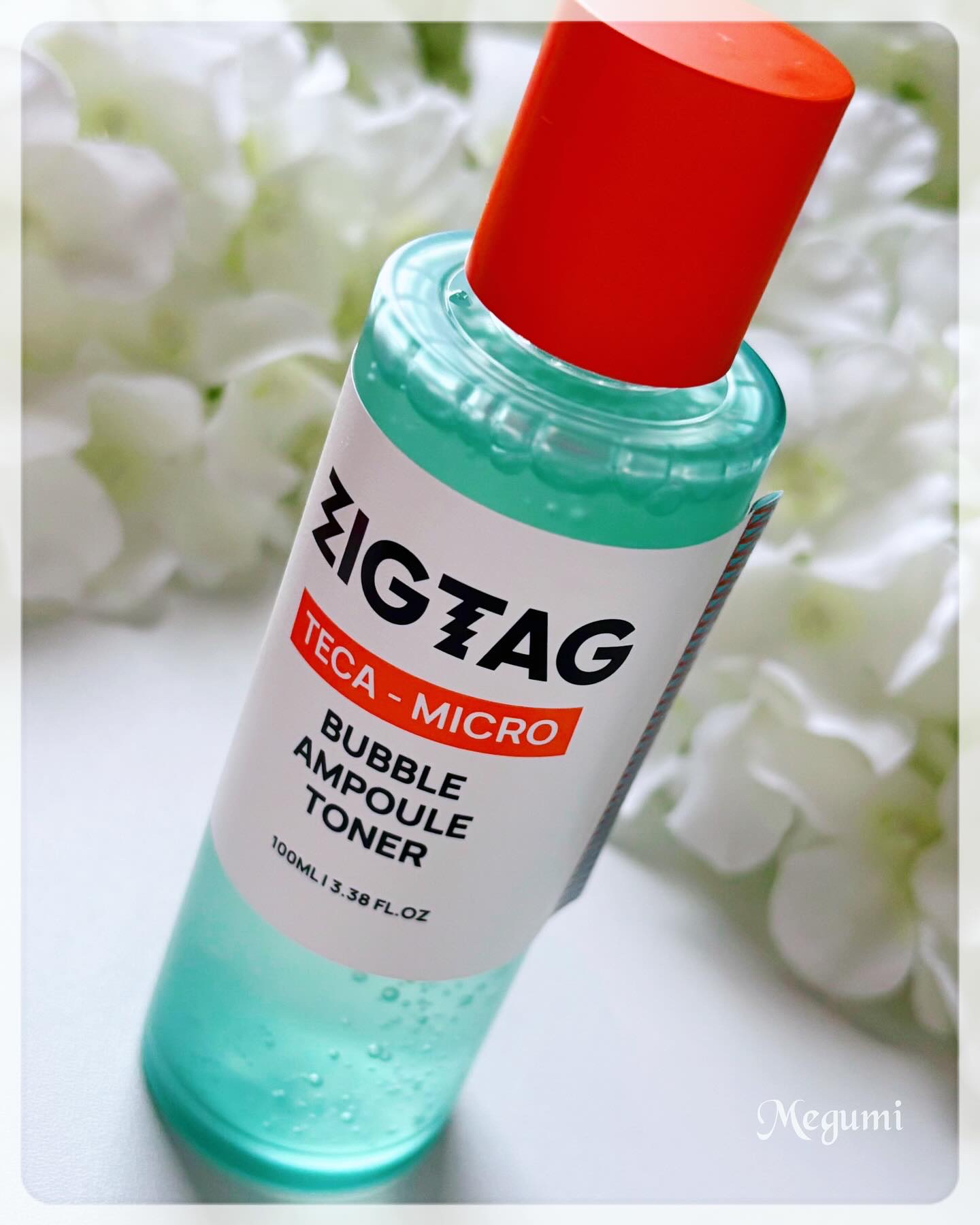 テカマイクロバブルアンプルトナー/ZIGTAG/化粧水を使ったクチコミ（3枚目）