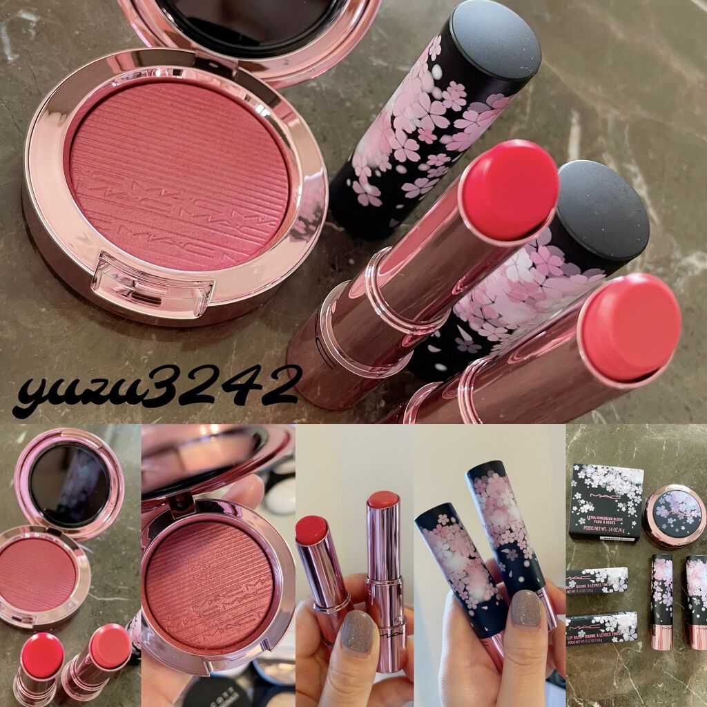 エクストラ ディメンション ブラッシュ M·A·C BLACK CHERRY/M・A・C/パウダーチークを使ったクチコミ（1枚目）