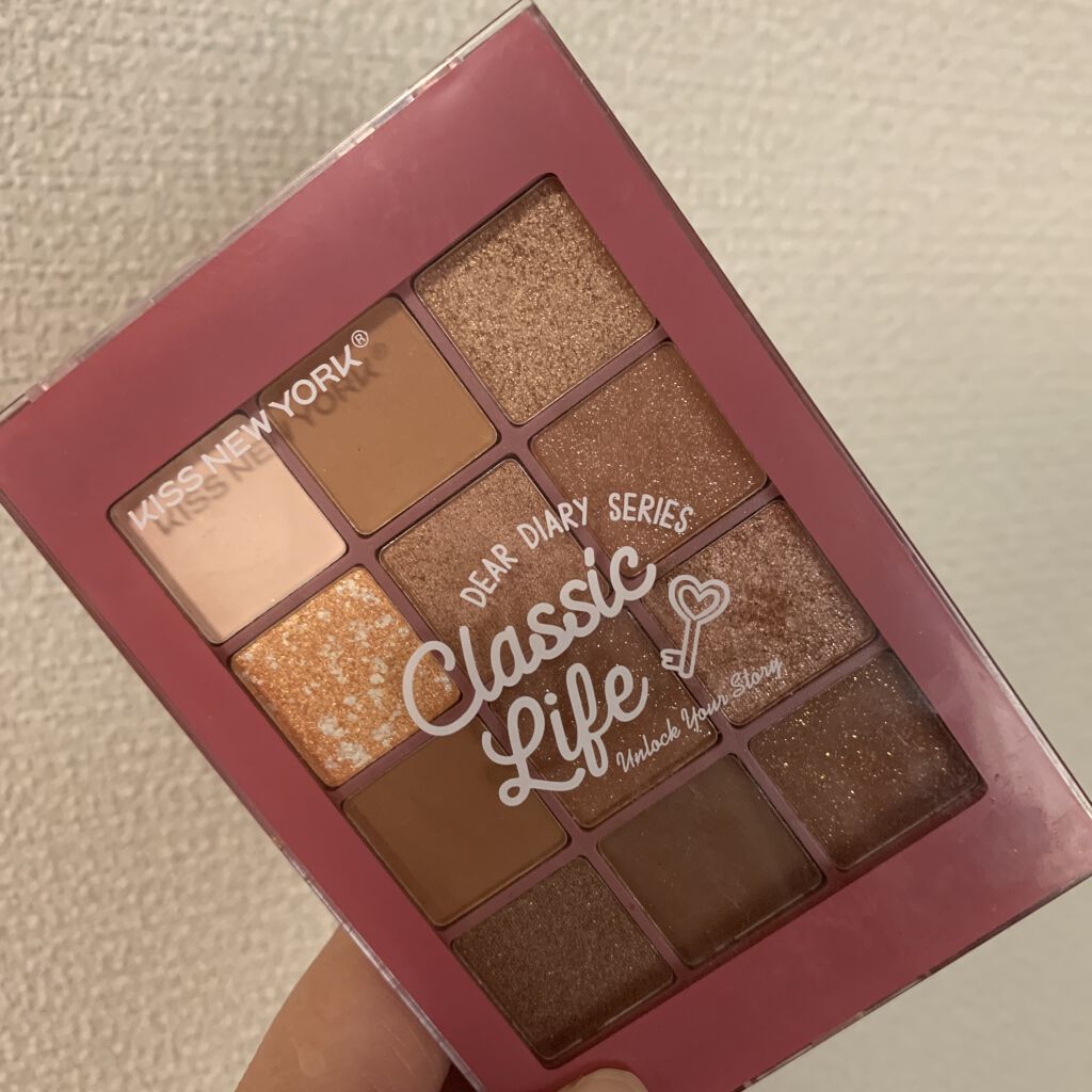 ディアダイアリー・クラシックライフ/KISS NEW YORK/アイシャドウパレットを使ったクチコミ（1枚目）