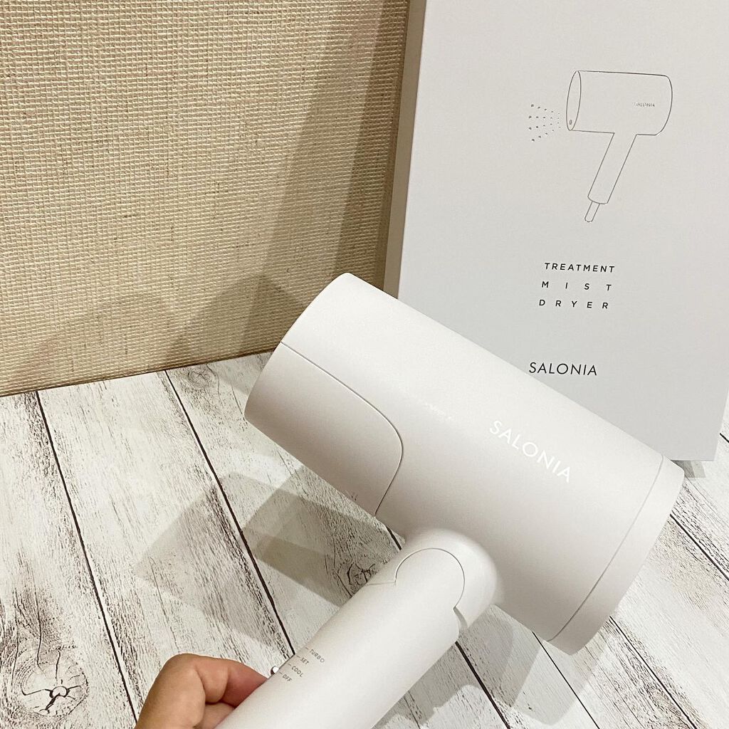 トリートメントミストドライヤー /SALONIA/ドライヤーを使ったクチコミ(3枚目)