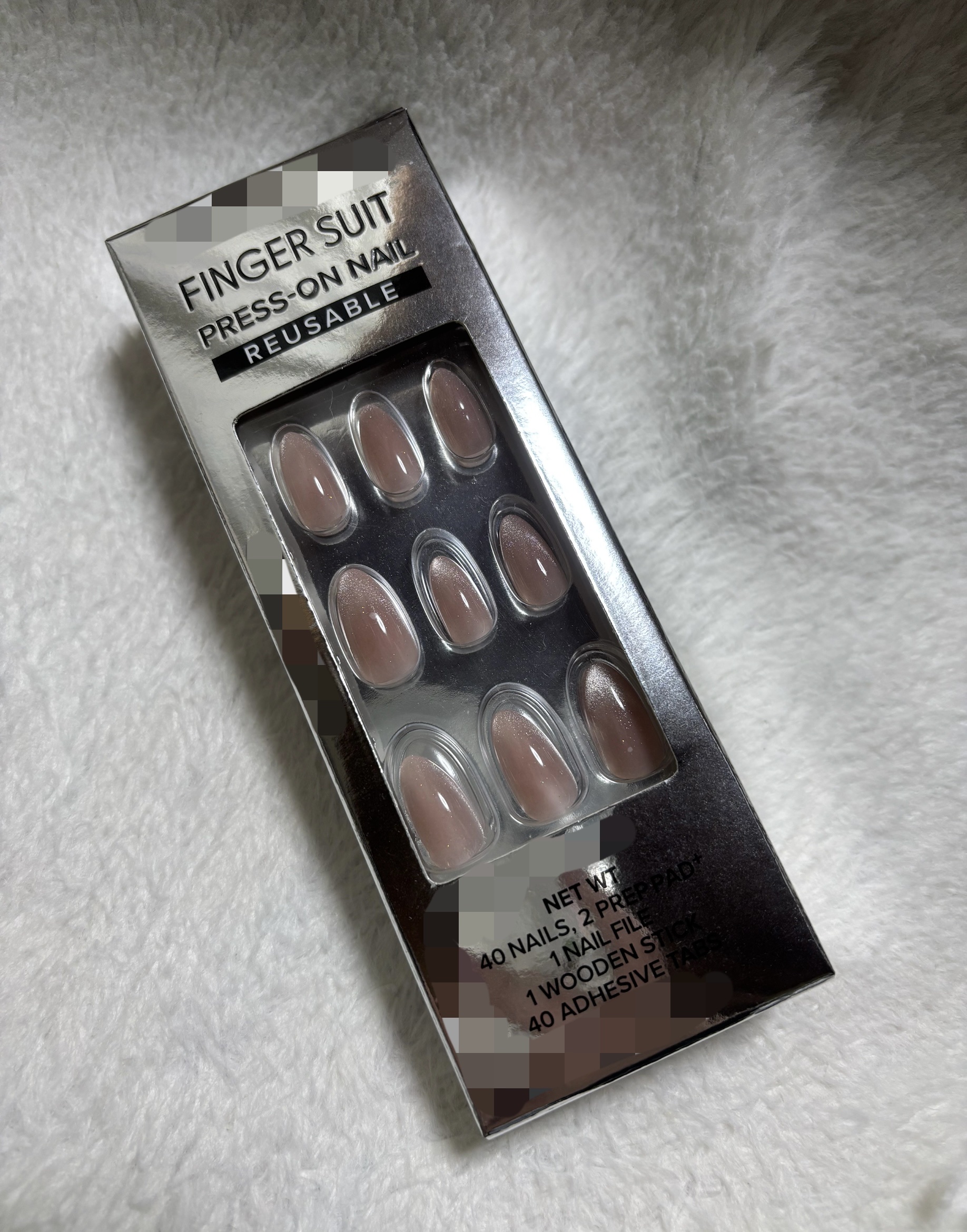 ネイルチップ(リユーザブルタイプ)/FINGER SUIT/ネイルチップ・パーツを使ったクチコミ（2枚目）