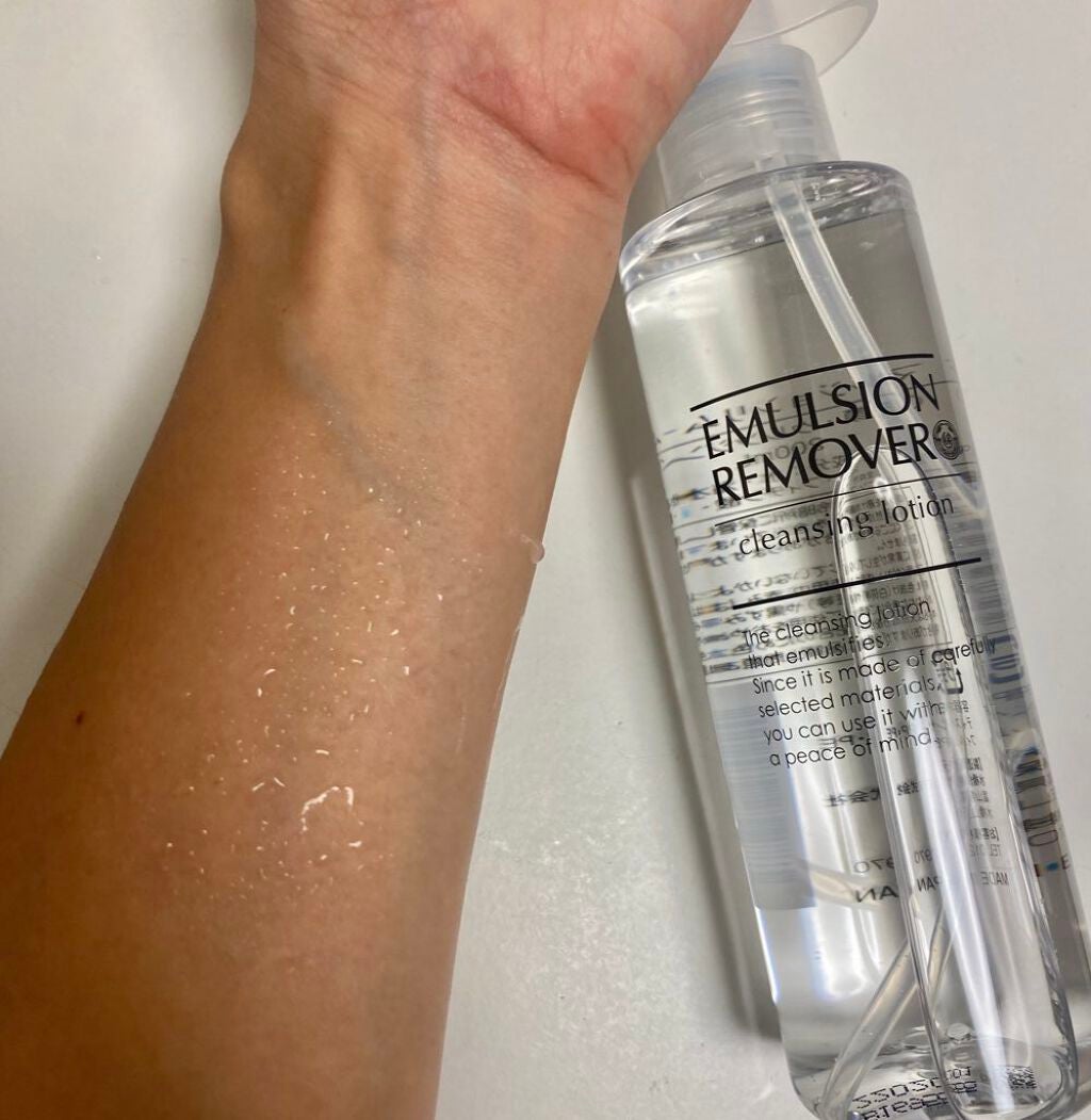 エマルジョンリムーバー 300ml/200ml/水橋保寿堂製薬/その他洗顔料を使ったクチコミ(2枚目)