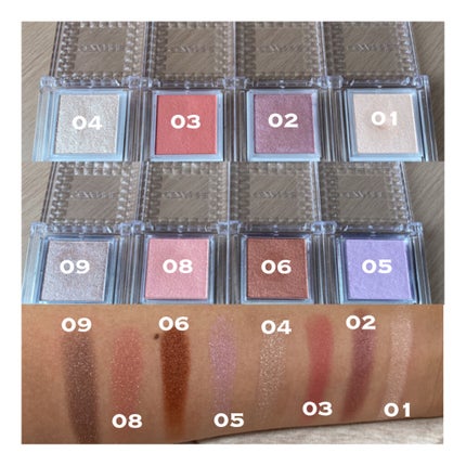 シングルカラーアイシャドウ/CEZANNE/単色アイシャドウを使ったクチコミ(2枚目)