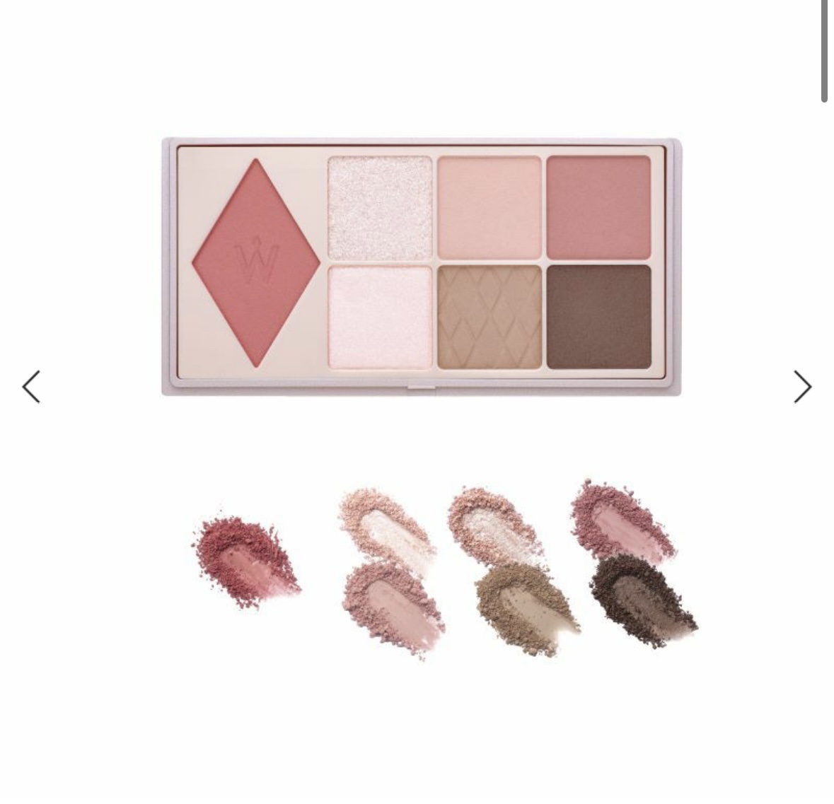 ウォンジョンヨ Ｗ デイリームードアップパレット /Wonjungyo/アイシャドウパレットを使ったクチコミ（1枚目）