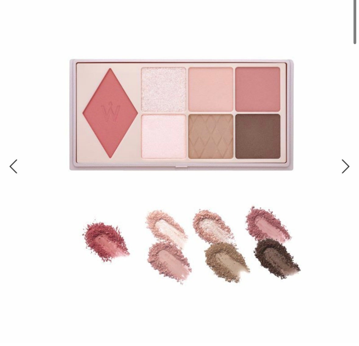 ウォンジョンヨ W デイリームードアップパレット /Wonjungyo/アイシャドウパレットを使ったクチコミ(1枚目)