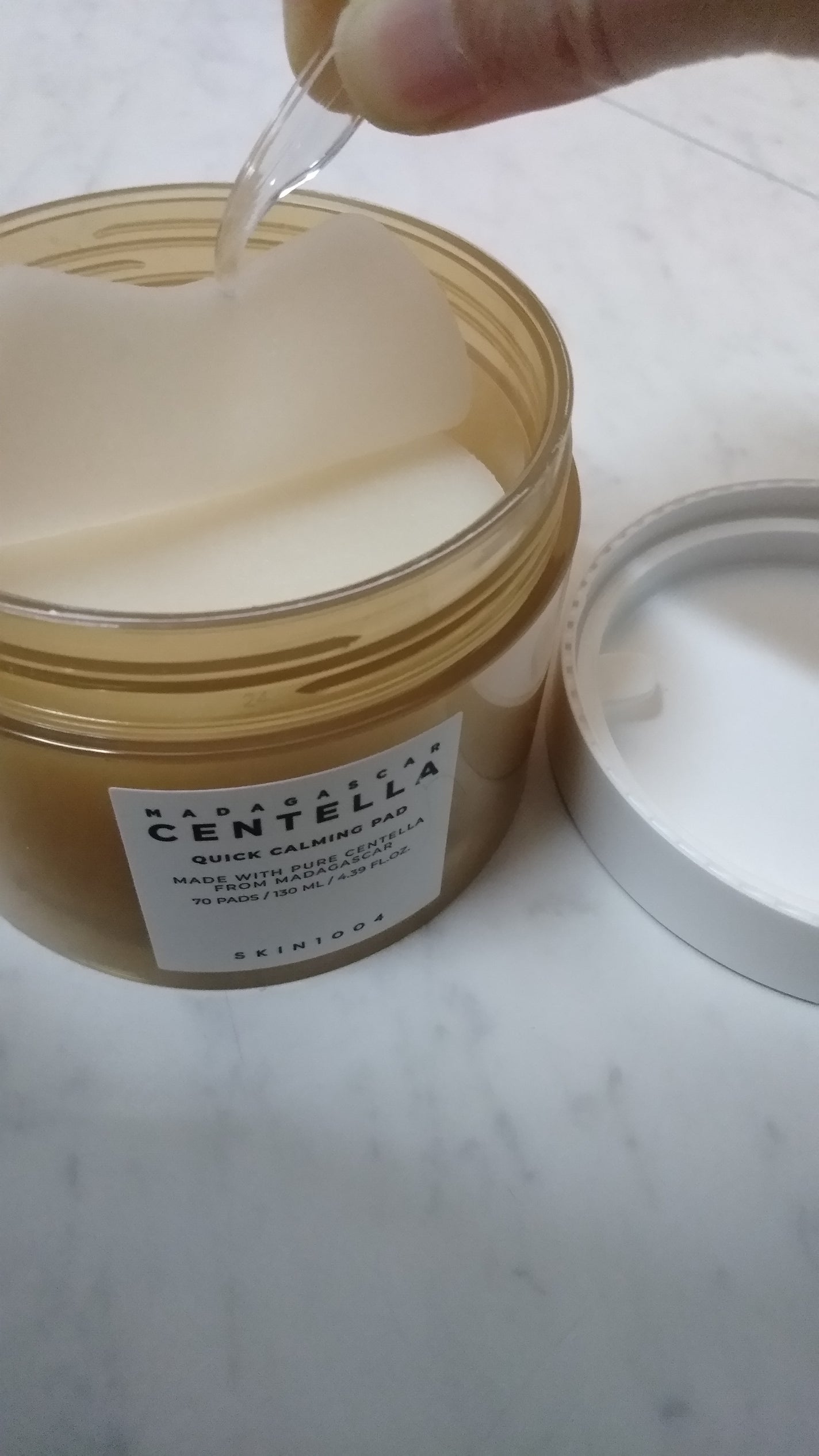 センテラ クイックカーミングパッド/SKIN1004/トナーパッドを使ったクチコミ(2枚目)