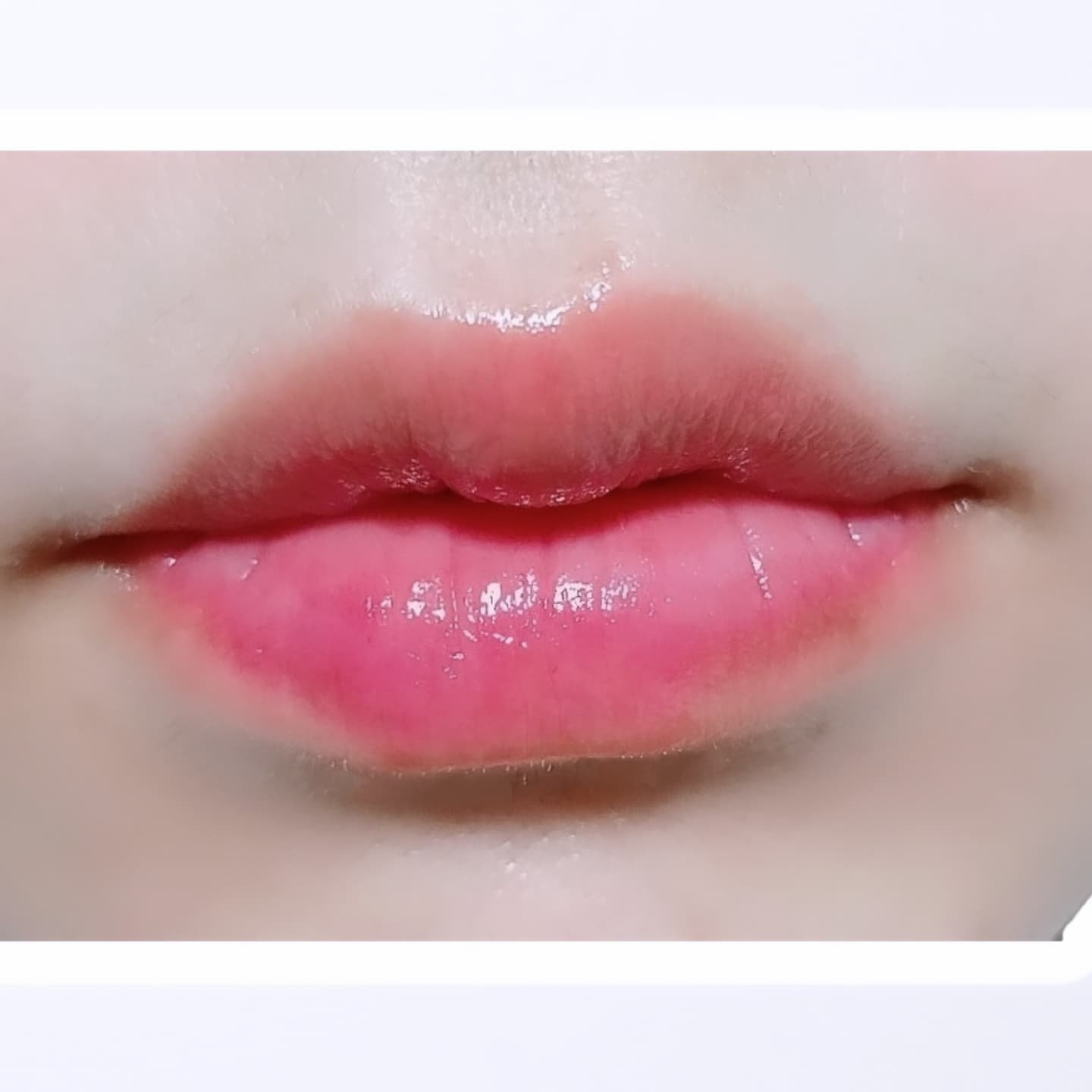 ゲットイットティントグレーズバーム/TONYMOLY/リップティントを使ったクチコミ（3枚目）