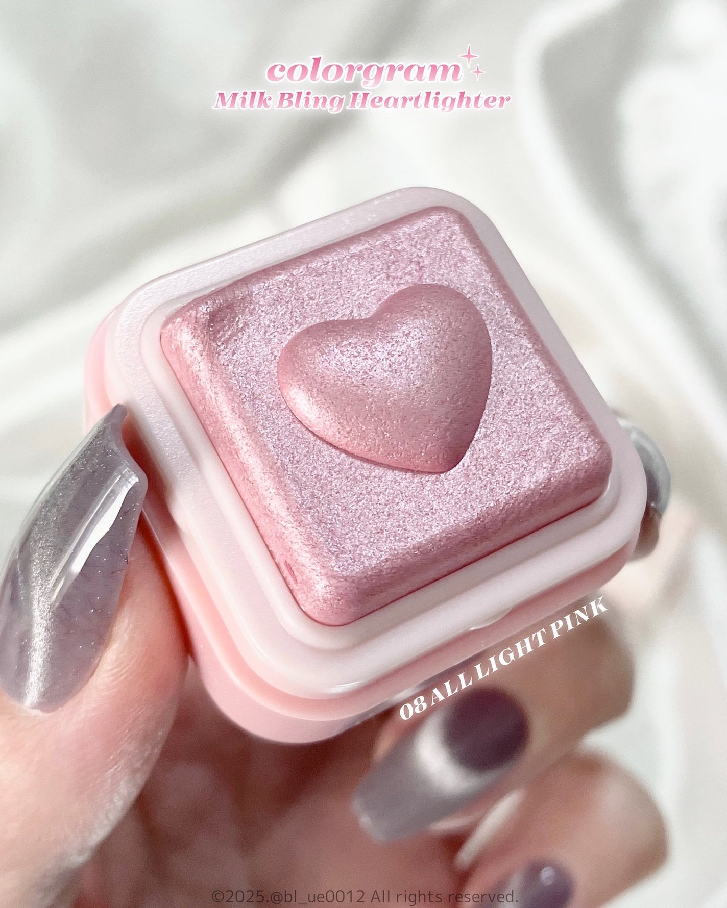 ミルクブリンハートライター/Colorgram/パウダーハイライトを使ったクチコミ(3枚目)