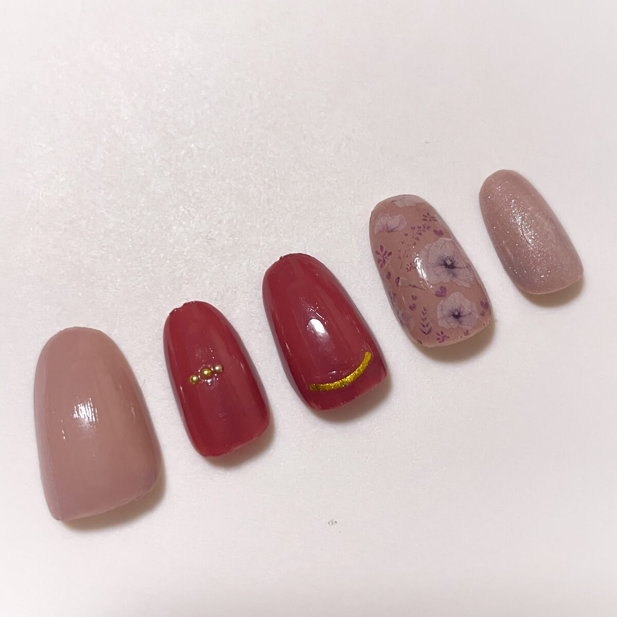 エクセル ネイルポリッシュ N NL08 ピュアクライ(限定色)/excel/マニキュアを使ったクチコミ（3枚目）