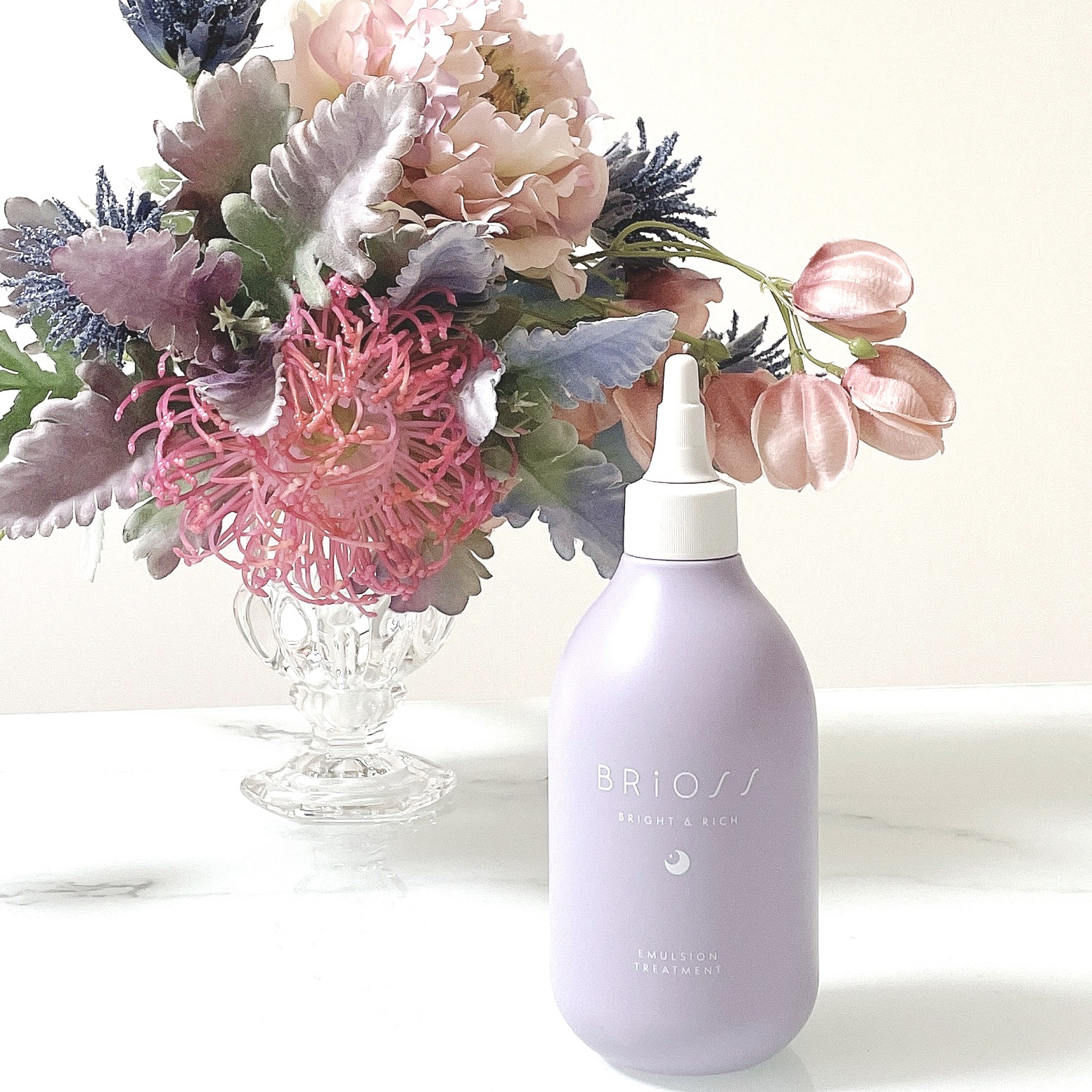 エマルジョントリートメント/BRiOSS（ブリオス）/洗い流すヘアトリートメントを使ったクチコミ（1枚目）