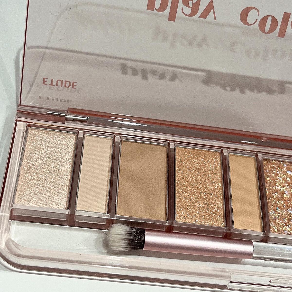 プレイカラー アイシャドウ/ETUDE/アイシャドウパレットを使ったクチコミ（2枚目）