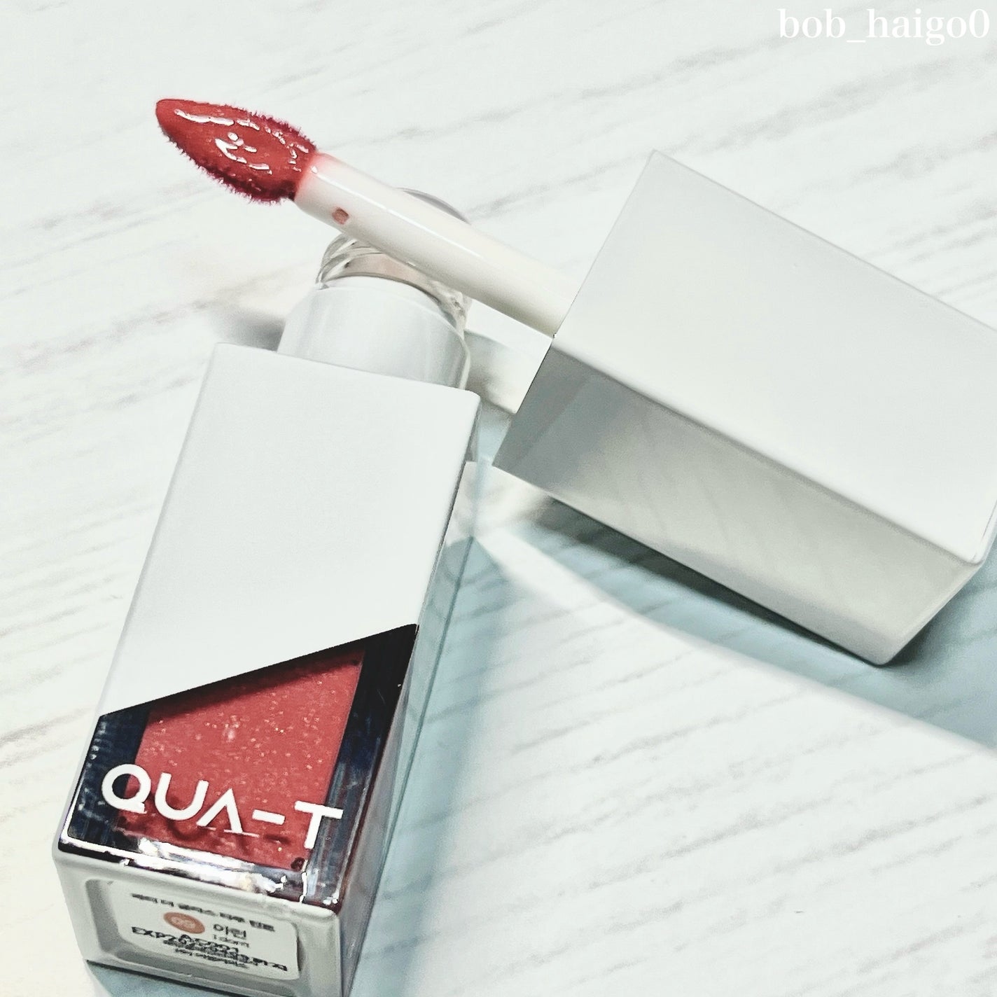 ザグラスタトゥーティント/QUA-T/リップティントを使ったクチコミ(5枚目)