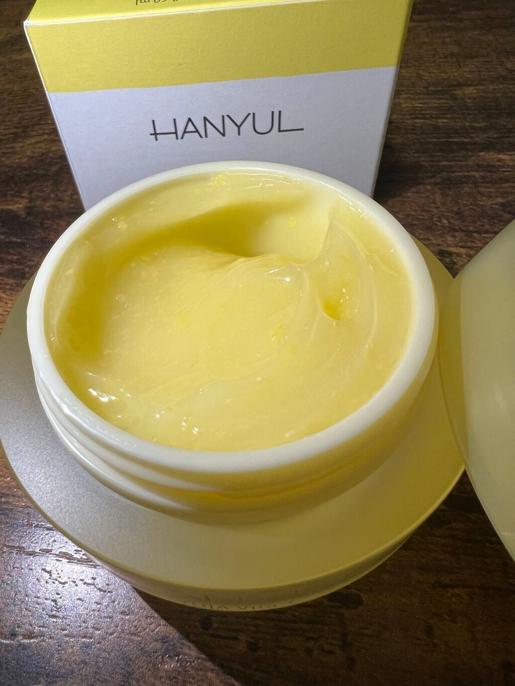 月光ゆず睡眠パック(旧バージョン)/HANYUL(ハンユル)/フェイスクリームを使ったクチコミ(3枚目)