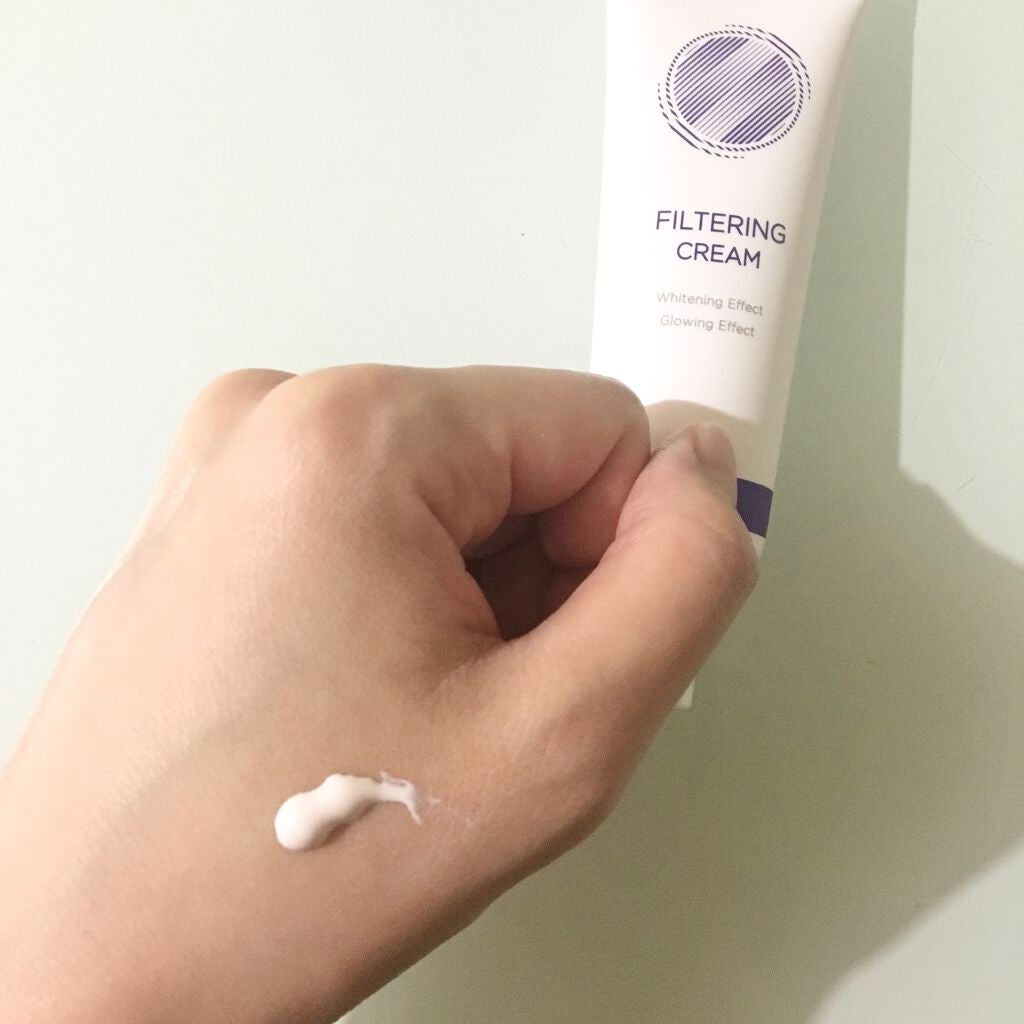 フィルタリングクリーム/DEWYCEL/日焼け止めクリームを使ったクチコミ(2枚目)