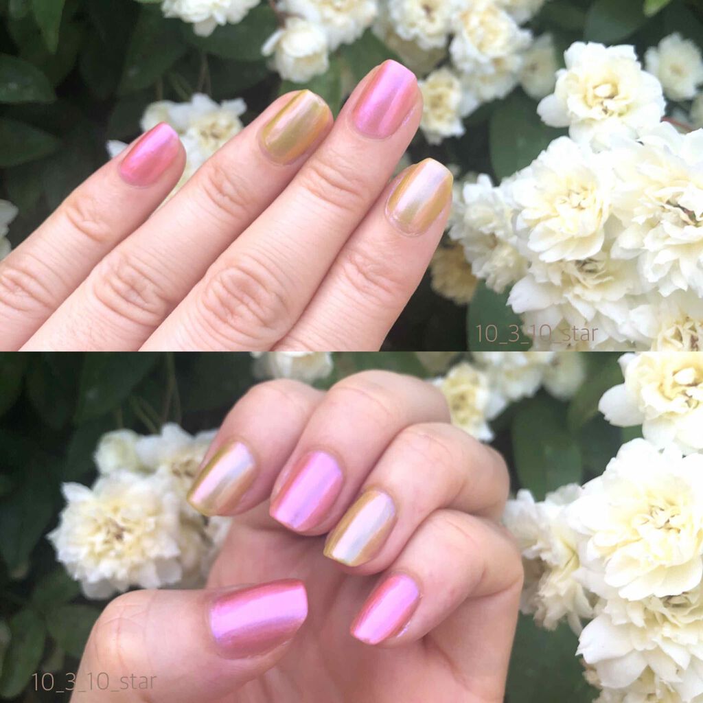 ネイルホリック リミテッドカラー Sea Shell/ネイルホリック/マニキュアを使ったクチコミ(2枚目)