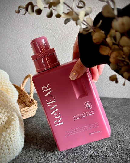 再生柔軟剤 クラシックローズ&ムスク/ReWEAR/柔軟剤を使ったクチコミ(2枚目)