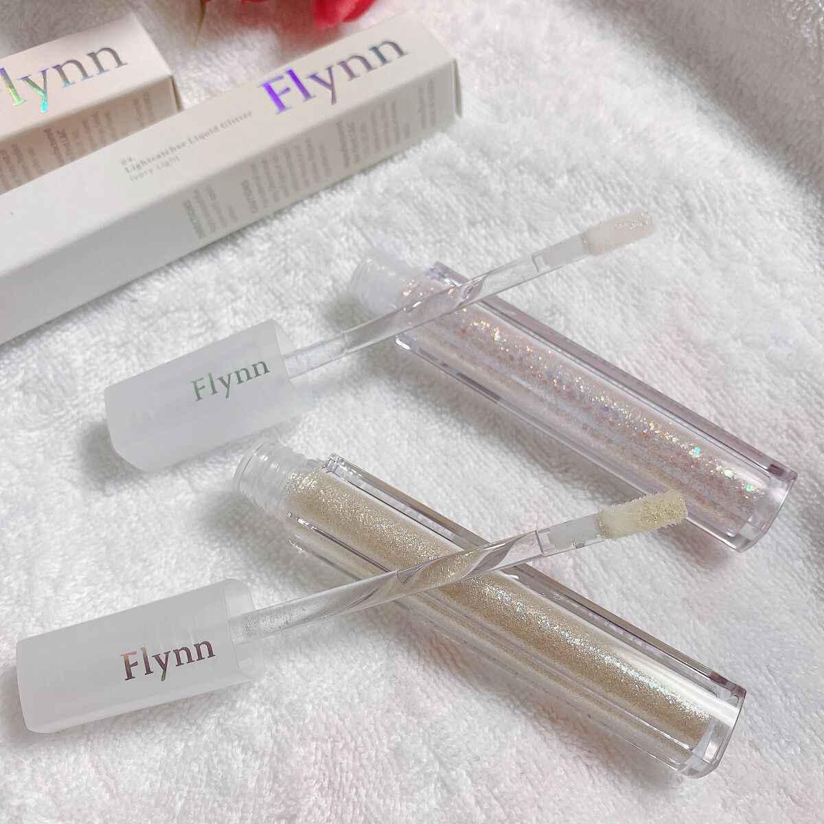 ライトキャッチャーリキッドグリッター/Flynn/グリッターを使ったクチコミ(2枚目)