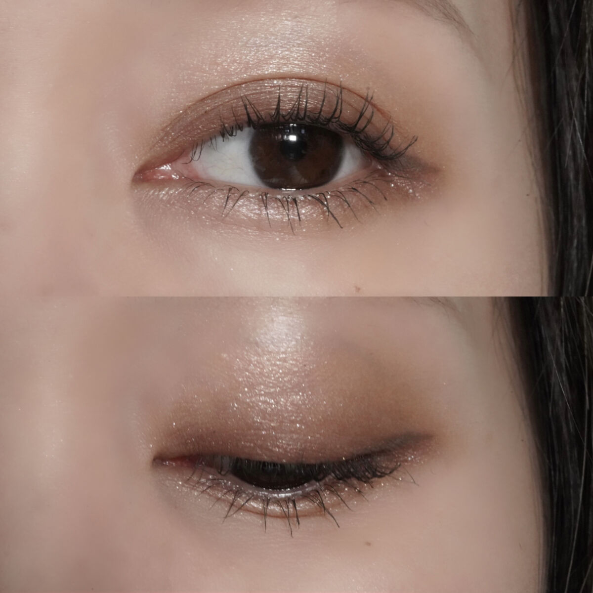 トーンアップアイシャドウ 11 トープブラウン/CEZANNE/アイシャドウパレットを使ったクチコミ（3枚目）