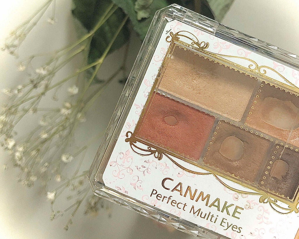 パーフェクトマルチアイズ/キャンメイク/アイシャドウパレットを使ったクチコミ(2枚目)