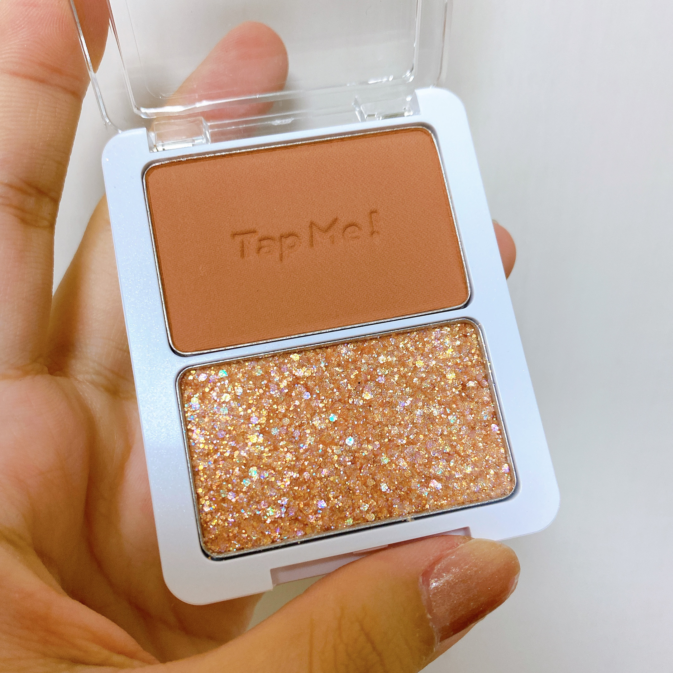 タップミー パレットデュオ No.3 ラバダブ/unleashia/アイシャドウパレットを使ったクチコミ（2枚目）