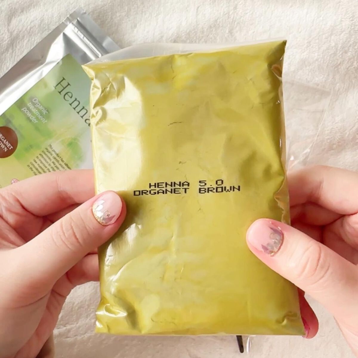 国際オーガニック認証ヘナ「ヘナ5.0」/Henna5.0/ヘアカラーを使ったクチコミ(3枚目)
