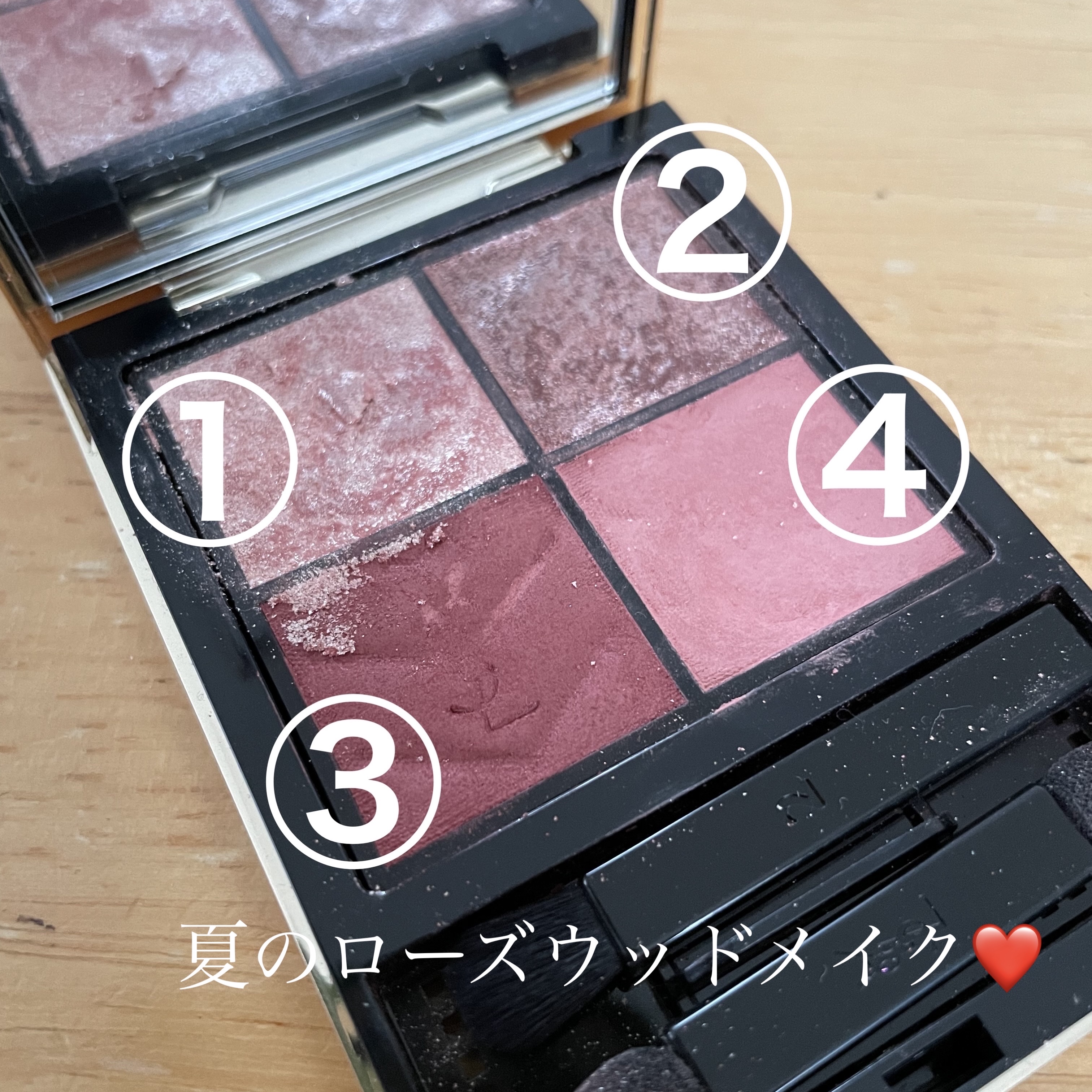 クチュール ミニ クラッチ/YVES SAINT LAURENT BEAUTE/アイシャドウパレットを使ったクチコミ（1枚目）