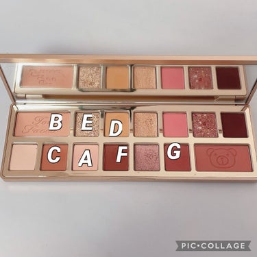 テディ ベア アイシャドウ パレット/Too Faced/パウダーアイシャドウを使ったクチコミ（3枚目）