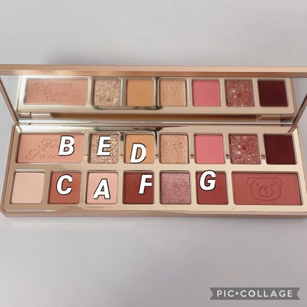 テディ ベア アイシャドウ パレット/Too Faced/アイシャドウパレットを使ったクチコミ(3枚目)