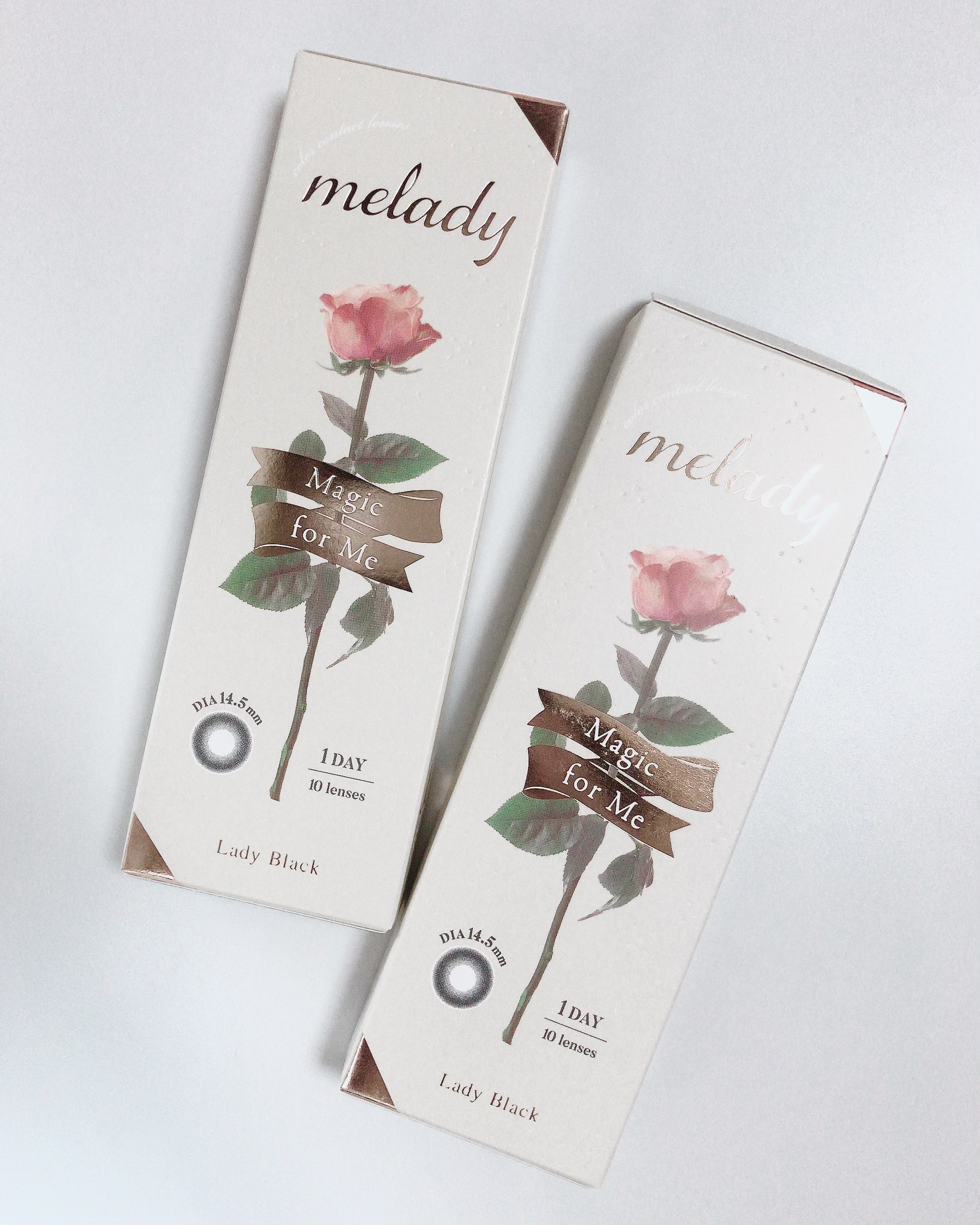 melady 1day レディブラック/melady/ワンデー（１DAY）カラコンを使ったクチコミ（2枚目）