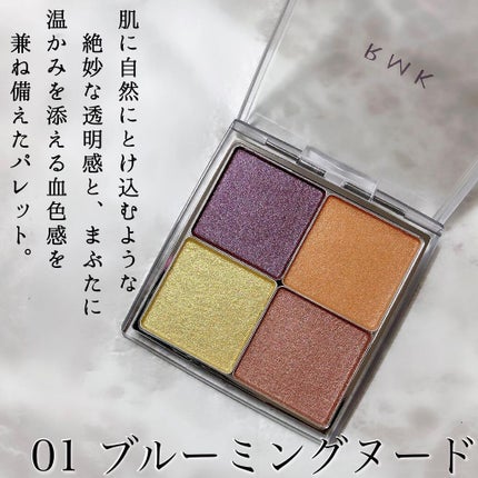 シアー レイヤリング アイシャドウパレット/RMK/アイシャドウパレットを使ったクチコミ(1枚目)